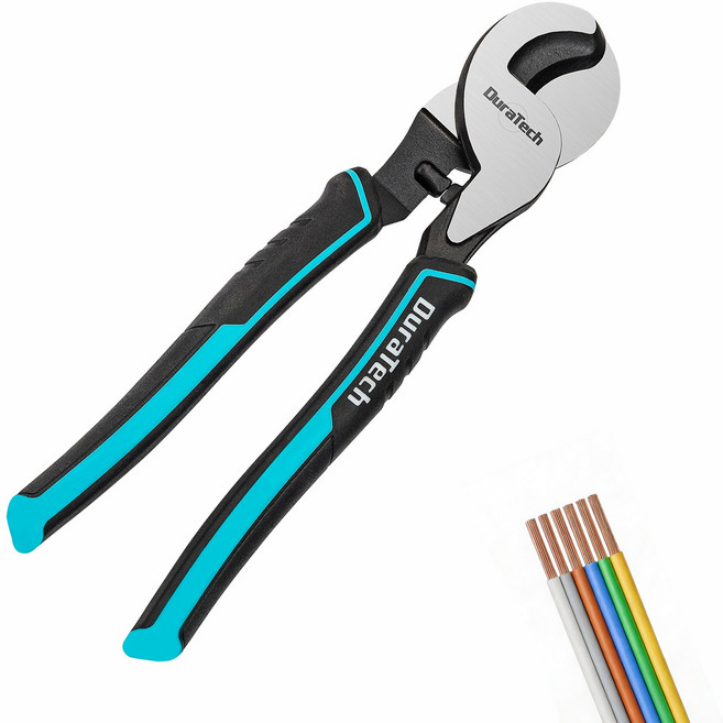 DuraTech 케이블커터 케이블 절단 컷터 240mm, 1개, 9.5인치
