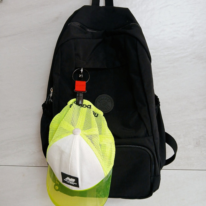 모자 분실방지 끈 스트랩 집게 걸이(2개)