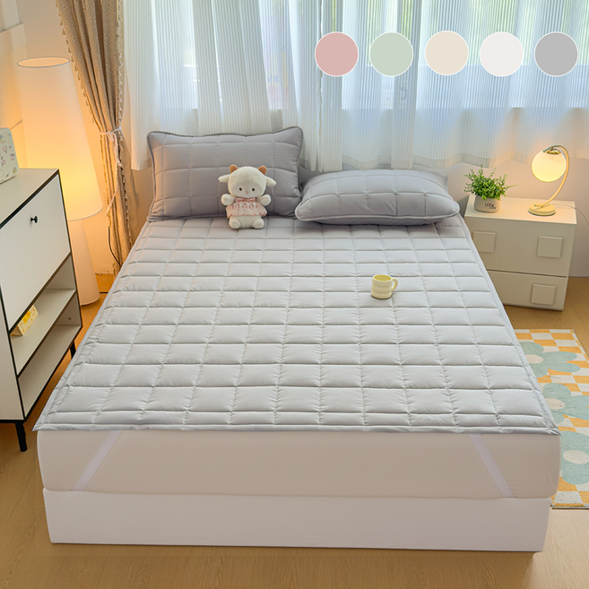 포스니 먼지없는 알러지케어 고정밴딩 침대패드