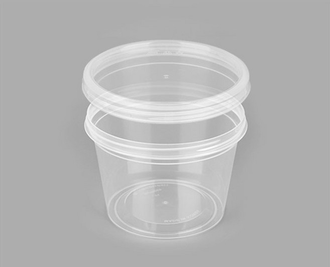 엠엔피 투명 스크루용기 원형 밀폐용기 반찬통 115파이 대 480ml, 1개, 30세트