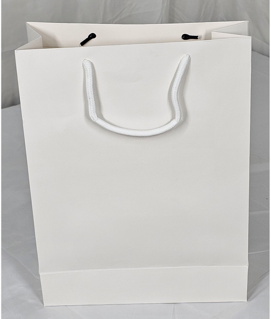 호야몰 무광코팅종이쇼핑백 두꺼운(230g) 다양한 색상 주문제작/인쇄가능 선물용, 50개, 백색(화이트)