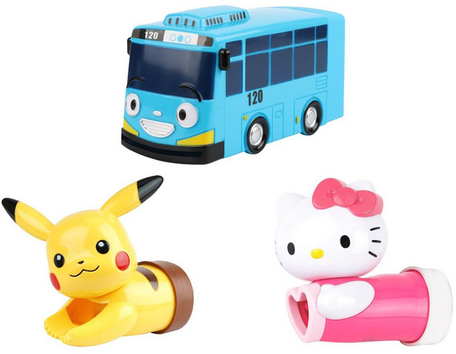 어린이 유아 수도꼭지연장탭 워시헬퍼 피카츄 헬로키티 타요, 1개