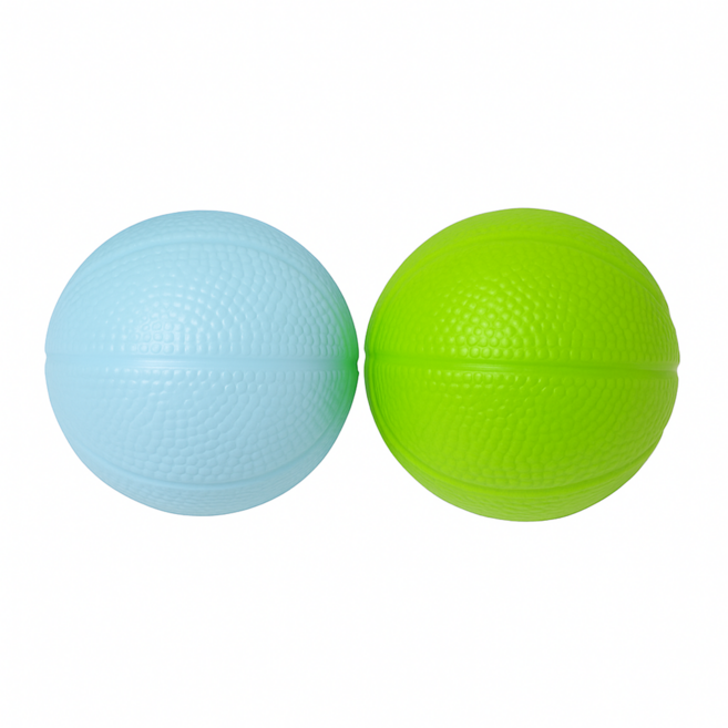 핸디핏 손가락 재활공 스트레칭 볼 1+1 2개, 초록 하늘