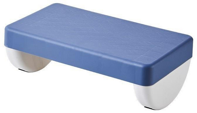 馬桶凳蹲便神器 家用衛生間增高洗手墊腳凳子浴室防滑 兒童踩腳凳, 藍色,盒裝