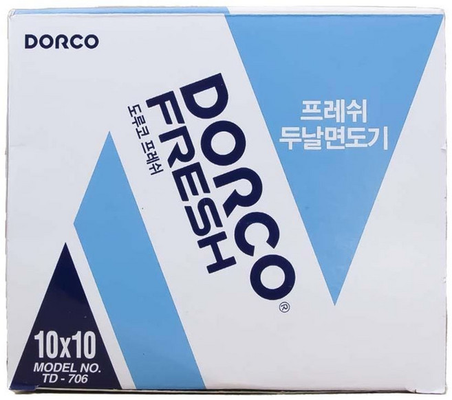 100개 도루코 프레쉬 두날 업소 2중날 면도기 일회용 1(개) 5462 EA