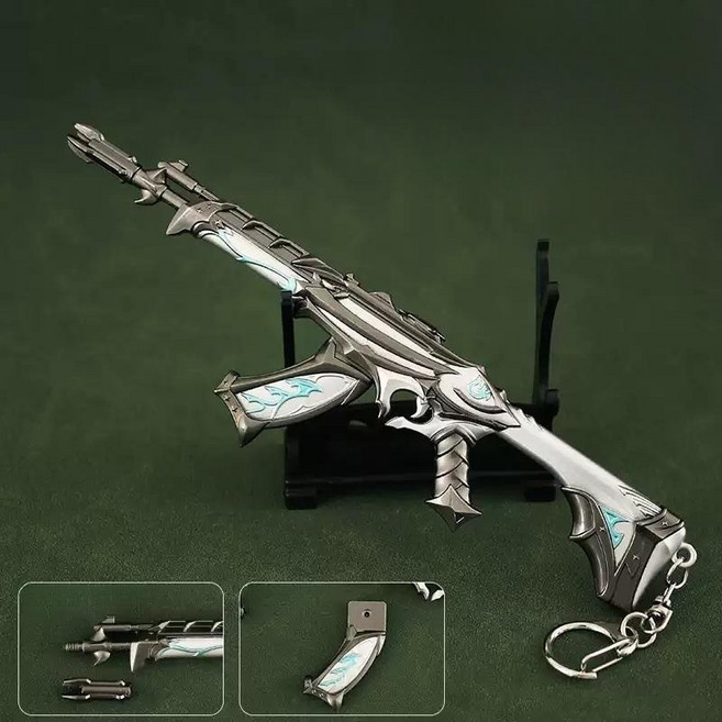 발로란트 굿즈 약탈자 스킨 밴달 피규어 분리형 장전 벤달, 1개, 임페리움 오퍼 루비