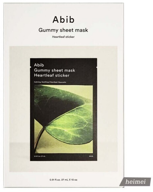 아비브 껌딱지 마스크 약산성 pH 시트 마스크 택1, 1개, 1개입