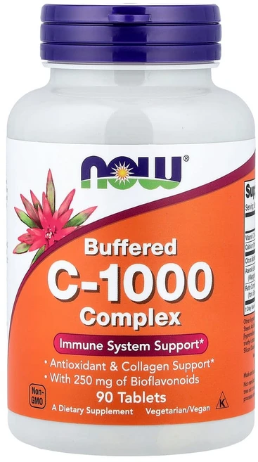 나우푸드 버퍼드 C-1000 컴플렉스 타블렛, 1개, 90정 - 쿠팡