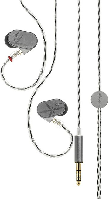 미즈키 비 MOONDROP 난초 II - LAN 2 POP 운하형 이어폰 유선 HiFi 이어폰 리케이블 대응 초저왜곡 리케이블 대응 유리 돔 복합 진동판 / 0.78 mm 2Pin, 상세페이지 참조, 상세페이지 참조