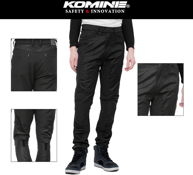코미네 라이딩 매쉬 라이딩진 오토바이 팬츠 바지 하의 PK-7103