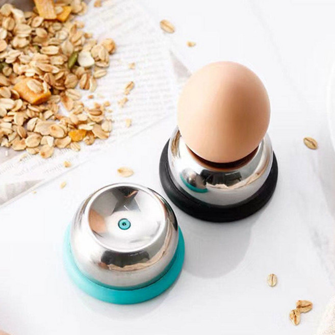 계란펀치 스테인리스 스틸 주방용 계란껍질 쉽게 뚫는 도구 반숙달걀 구멍 뚫기 요리사 아이디어 펀처, 2개