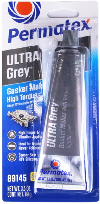 퍼마텍스 599BR 가스켓본드 회색 99g 89145 ** 자동차 및 각종 기계장치의 오일팬 워터펌프 타이밍커버, 1개
