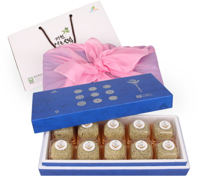 이연순 식품명인 당귀떡 승검초단자 10개, 1개