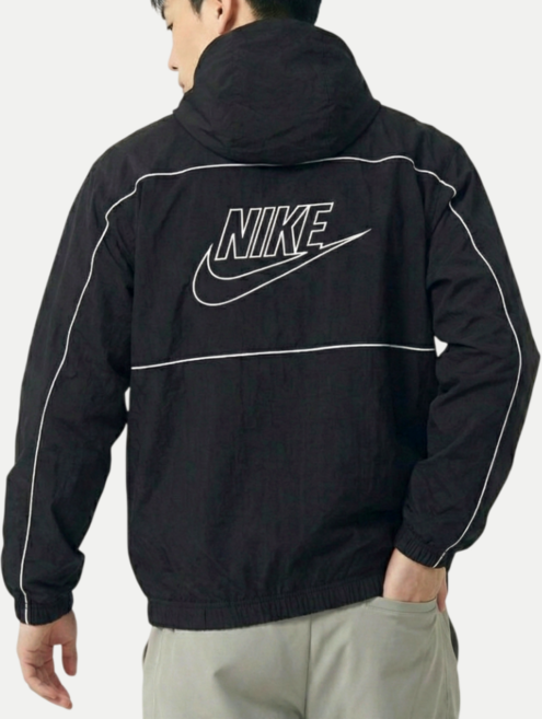 (국내매장판) 나이키 바람막이 클럽 후드 자켓 NCHJ 윈드러너