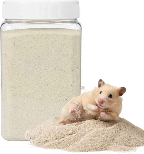 펫똑 먼지없는 사막모래 햄스터 미니메추리 1.2kg, 1.2kg 1개, 1개