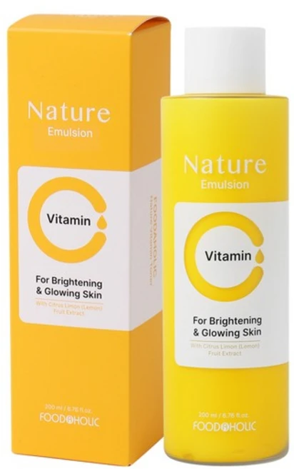 네이처 비타민 에멀전 200ml/광채 톤업 화이트닝 로션, 1개 - 쿠팡
