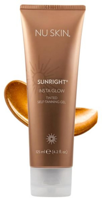 누 스킨 선라이트 인스타 글로우 크림 낮은 냄새 모든 피부를 위한, 125ml, 1개