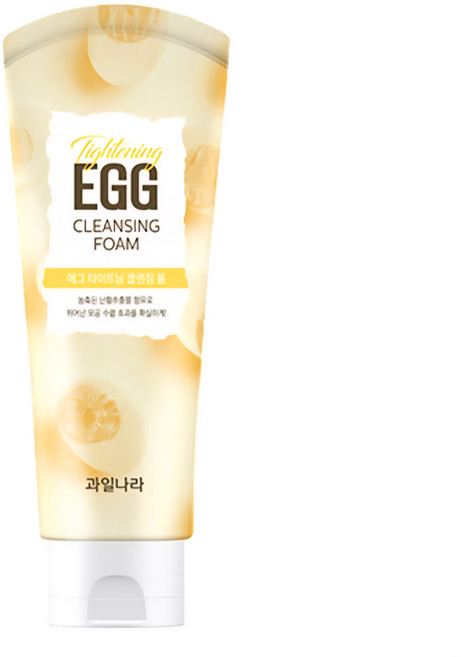 과일나라 생기가득한 에그 타이트닝 클렌징폼 130g, 4개