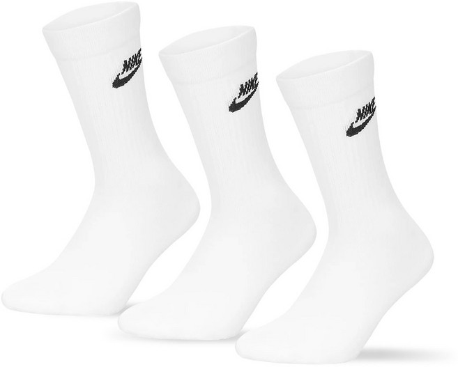 나이키 에브리데이 크루 삭스 남성 양말 여성 양말(3켤레)