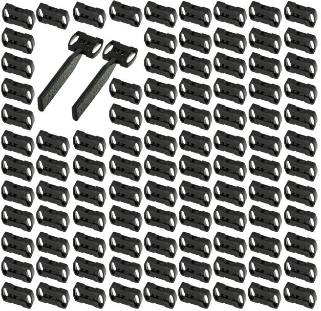 DUNIDEN USB 포트락 키2 알100 CNNS2100BK, 1개