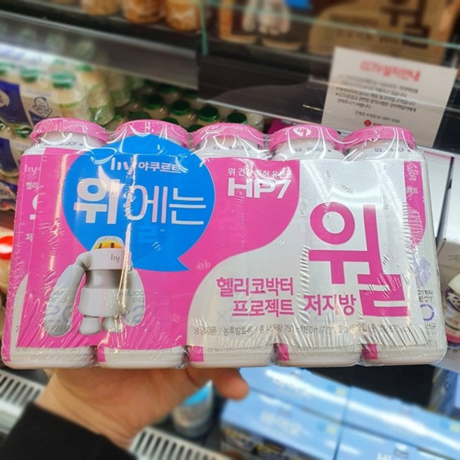 한국야쿠르트 윌 저지방, 1개, 150ml