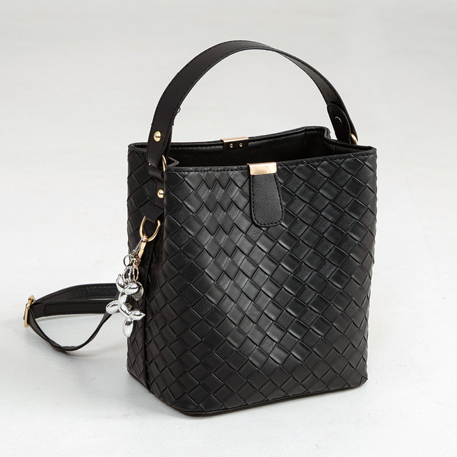 여성 버킷백 가죽 크로스백