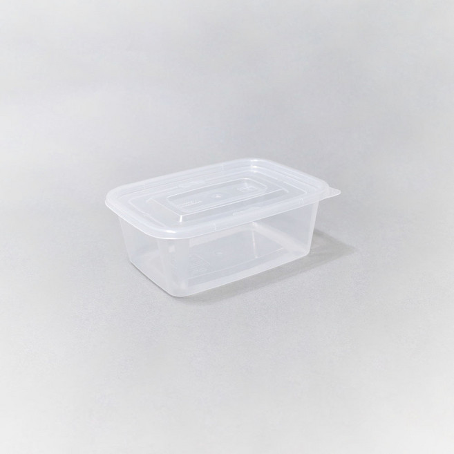 맘앤팩 일회용 사출밀폐용기 포장 배달용기, 1개, 10세트, 1100ml / 투명