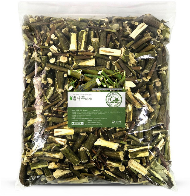 산들해 자연산 벌나무 가지 국산 산청목, 1개