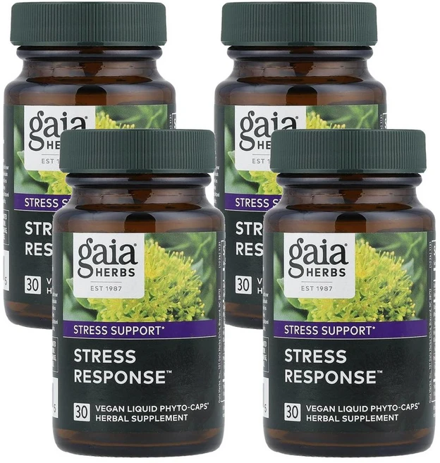 가이아 허브 스트레스 리스판스 캡슐, 4개, 30정 - 쿠팡
