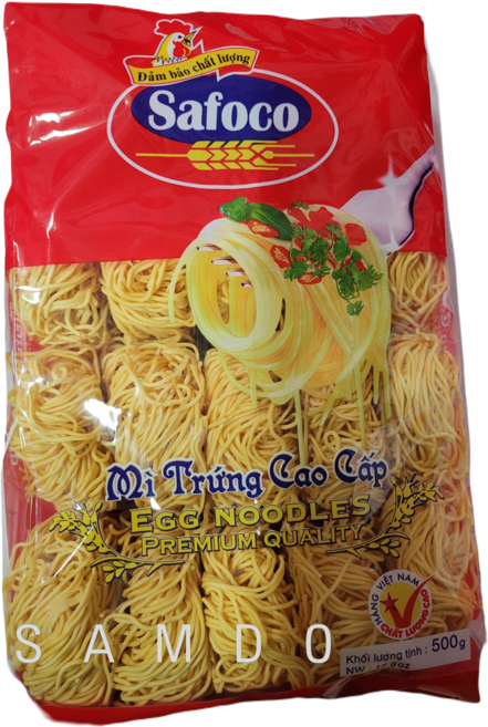 베트남 사포코 Safoco 에그누들 500g 4~5인분 삼도, 7개