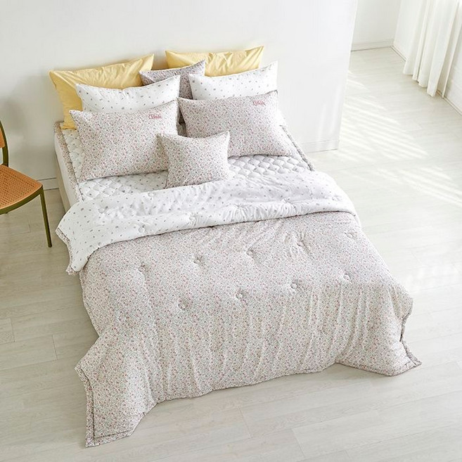 닥스 침구 모달 제리 핑크[4] 퀼트이불 싱글