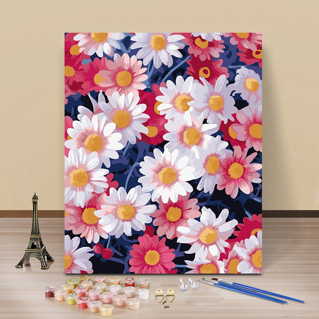 우라 DIY 명화 그리기 세트 40 x 50 cm, 2#, 데이지, 1개