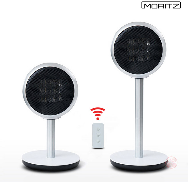 모리츠 리모컨 PTC 전기 온풍기 팬 히터 난로 욕실 화장실 사무실 가정용, MPT-1W2000RHJ