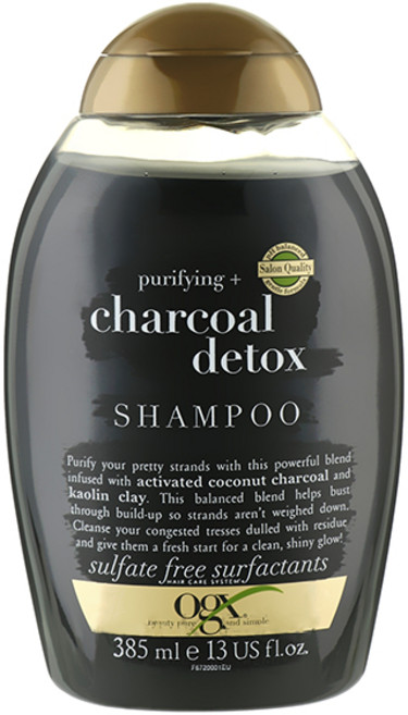 【ogx】專業洗髮乳-竹炭深層潔淨(13oz/385ml), 1個, 385ml