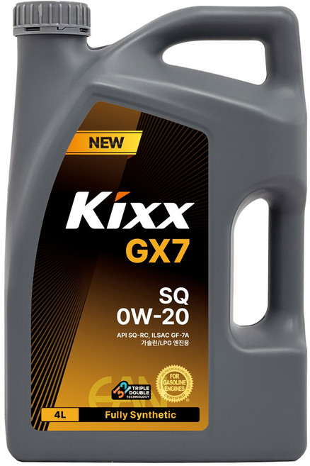 GS 킥스 Kixx GX7(구 G1) SQ 0W-20, 1개, 4L