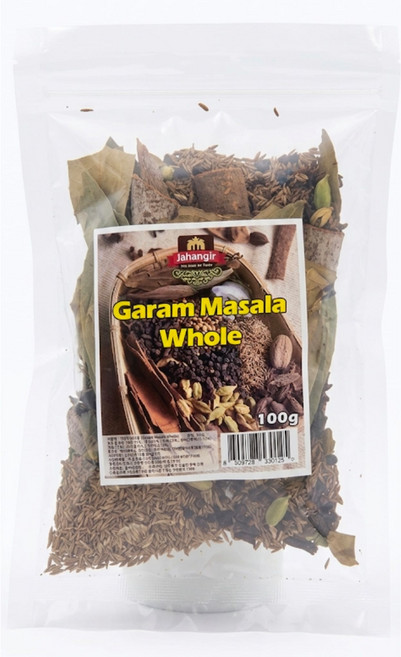 Malka Garam Masala Whole 가람마살라 홀 향신료, 100g, 1개