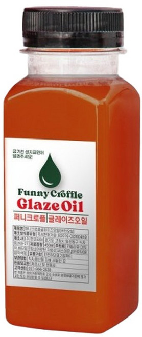 크로플 글레이즈 액상 버터오일 450 버터향 1통, 450ml, 1개