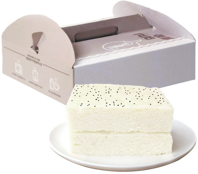 고래술떡 기정떡 기지떡 증편 1박스(1kg * 2장) 잔기지떡맛집 술떡, 2kg, 1개