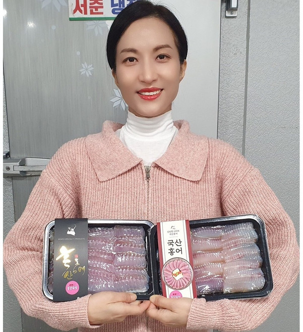 국산 목포 홍어 흑산도 홍어 삼합 애 탕 숙성 삭힌 홍어회 찜, 1개, 국산홍어 500g 강한숙성