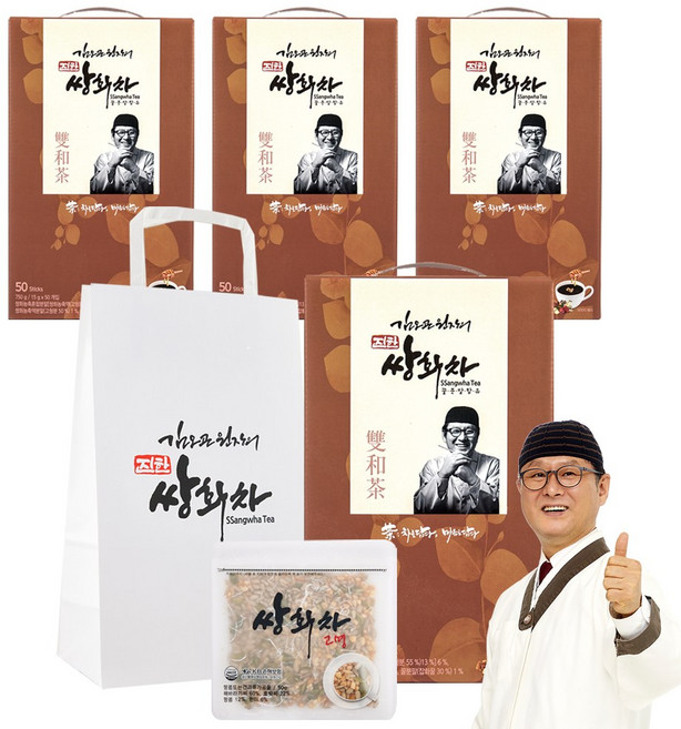 티프렌 김오곤원장의 진한 쌍화차, 15g, 50개입, 4개