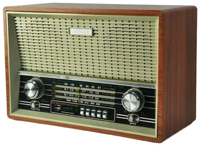 옛날라디오 진공관 라디오 소형 아날로그 인테리어 탁상용, B. 검은색, 블랙, 기본 모델명/품번