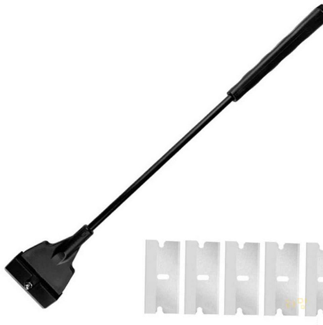 어항 스크래퍼 수조 칼날 청소 어항 이끼 제거기 용품, 1-어항스크래퍼-33cm