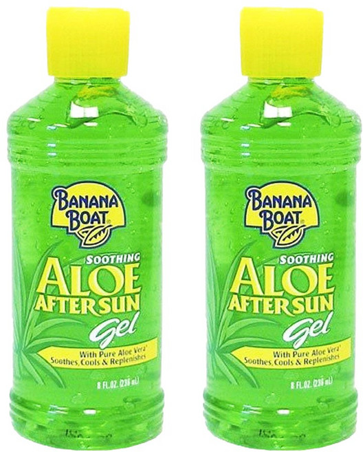 바나나보트 수딩 알로에 애프터 선 젤, 236ml, 2개