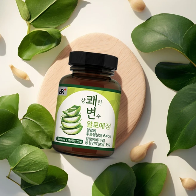 상쾌한 변수 알로에정 120정, 1개, 37.2g - 쿠팡
