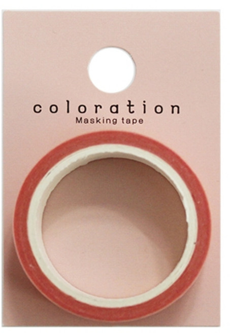 예현 칼라 마스킹테이프 데코테이프 멀티테이프, 단색 살구_$D3H