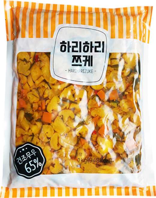 스타에프앤씨 스타 하리하리쯔케 1kg 단무지 절임반찬 일식식재료, 1개