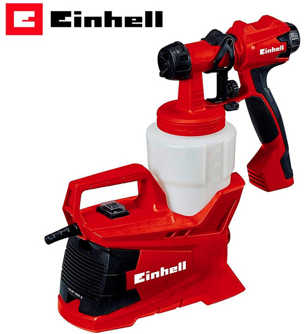 아인헬 전기 스프레이건 시스템 TC-SY 600 S 4260015 / 유선 전기식 도색 도장 소독 에어건 분사기 자동 전동 분무기, 본품, 1개