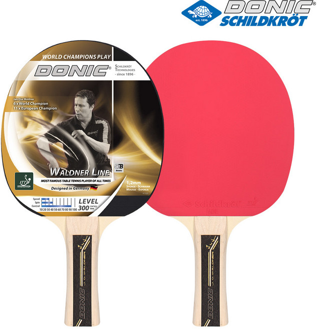 도닉 쉐이크 핸드 탁구 라켓, 발트너 300, 1개