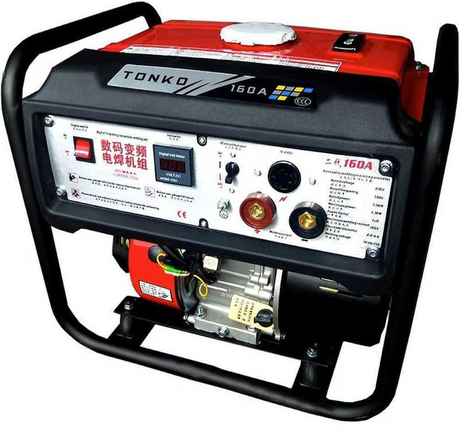 용접발전기 5kw 무소음 가솔린 인버터 5KW, AC 용접 160A, 1개, 가솔린 발전기
