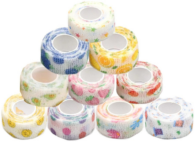 자가점착 골프 핑거밴드 10개 세트, B타입 과일, 1개